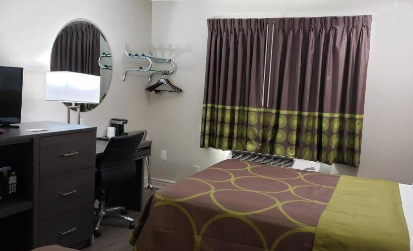 장애인을 위한 킹사이즈 침대 스탠다드 룸, Super 8 By Wyndham Goodyear/phoenix Area