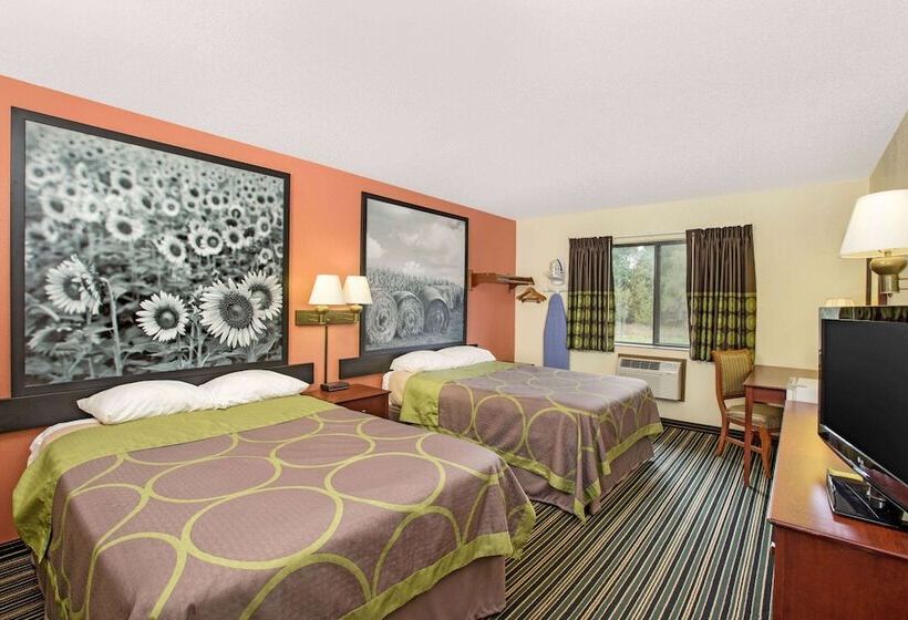 Номер Стандарт 2 Двуспальные Кровати, Quality Inn Oskaloosa
