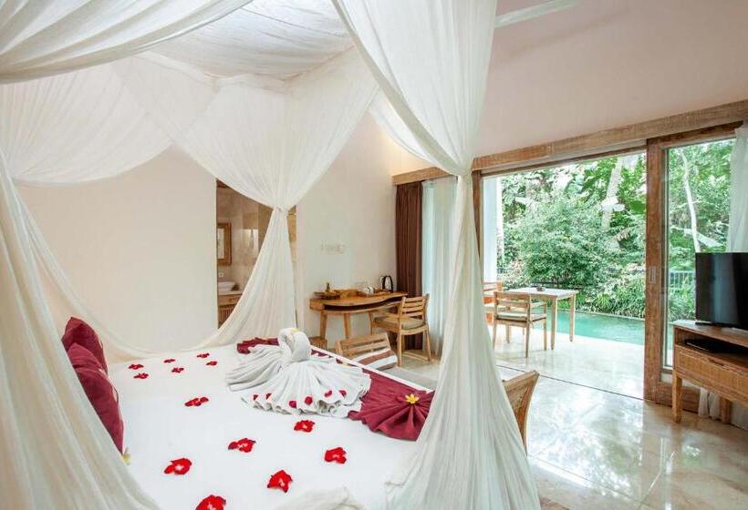Вилла с 1 спальней и бассейном, The Kalyana Ubud Resort