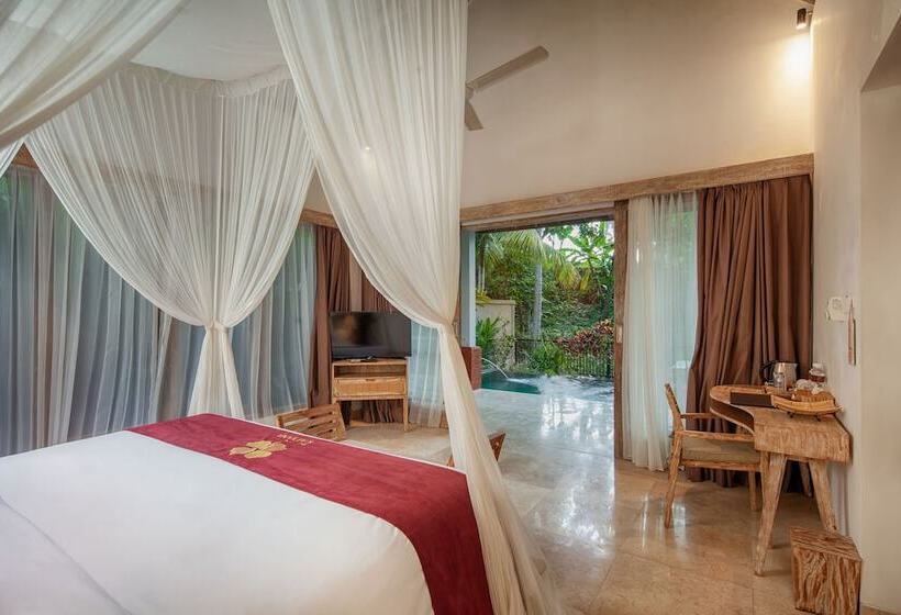 Вилла с 1 спальней и бассейном, The Kalyana Ubud Resort