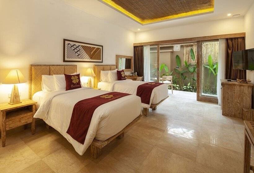 Номер Deluxe Вид на Бассейн, The Kalyana Ubud Resort