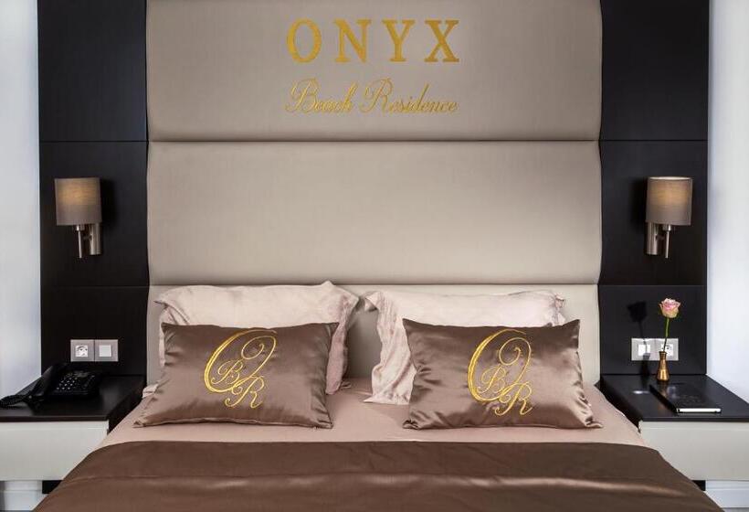침실 1개 아파트 측면 바다 전망, Onyx Beach Residence   Free Parking & Beach Access