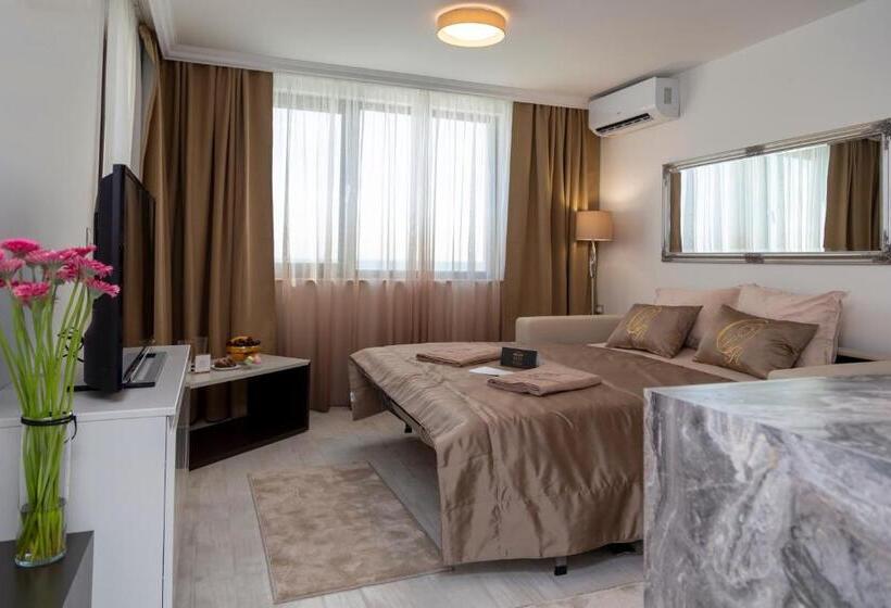 침실 1개 바다 전망 아파트, Onyx Beach Residence   Free Parking & Beach Access