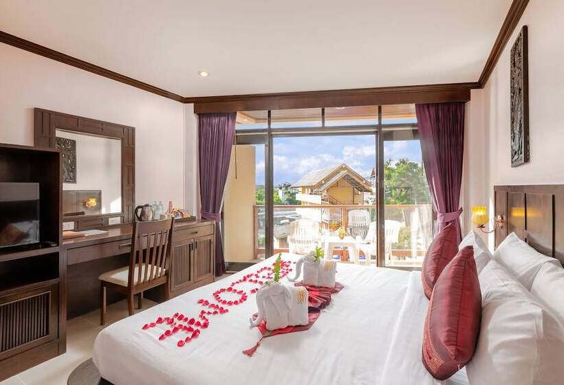 디럭스 룸, Club Bamboo Boutique Patong Beach Resort