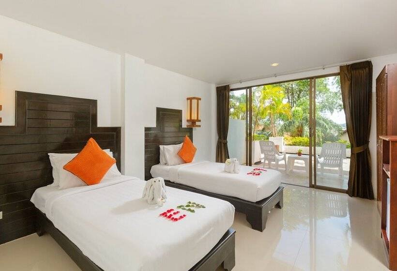 디럭스 룸, Club Bamboo Boutique Patong Beach Resort
