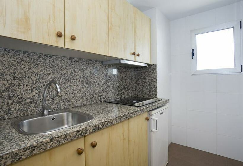 침실 1개 아파트 측면 바다 전망, Apartamentos Bajondillo