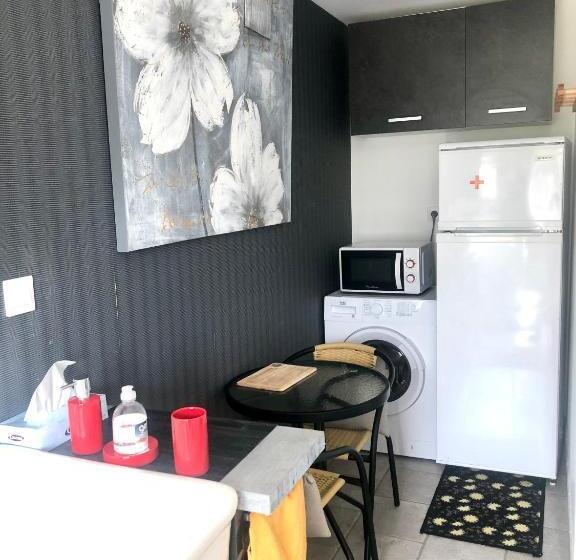 Номер Стандарт, Chambre Studio Pomme Happy Aux Portes De Bayeux Normandie 1 à 2 Pers