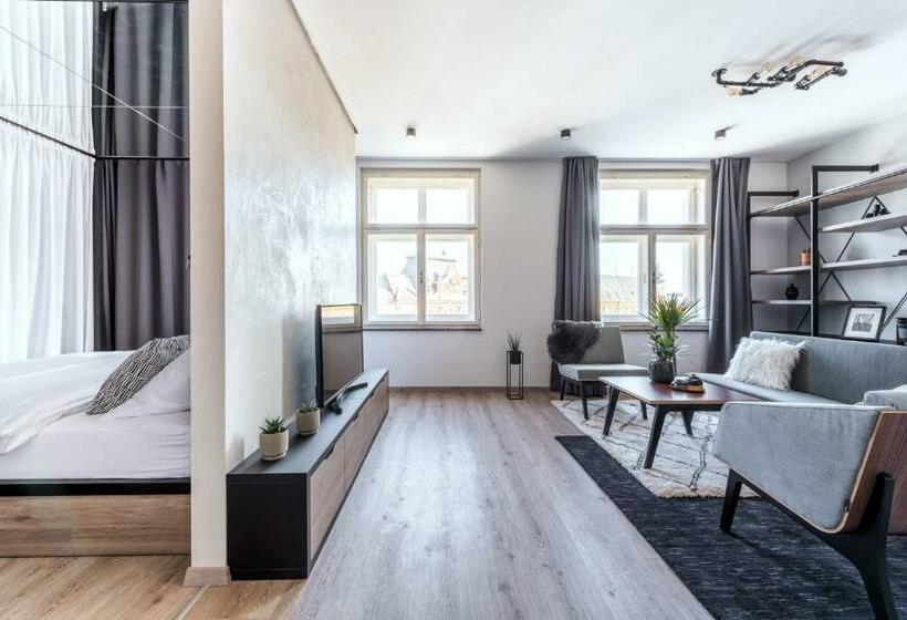 Апартаменты 1 Спальня, Apartmánový Dům U Tomana