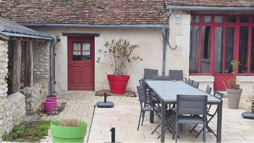 Дом 2 Спальни, Gîte Atypique 2 à 8 Personnes Avec Piscine Jacuzzi Proche Châteaux De La Loire