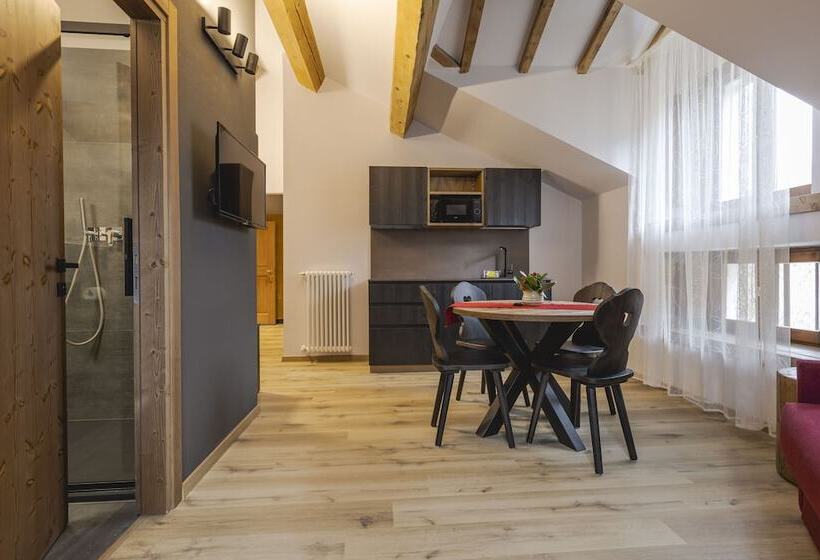 Номер Стандарт, Granduca Mountain Wellness Apartments Campigna