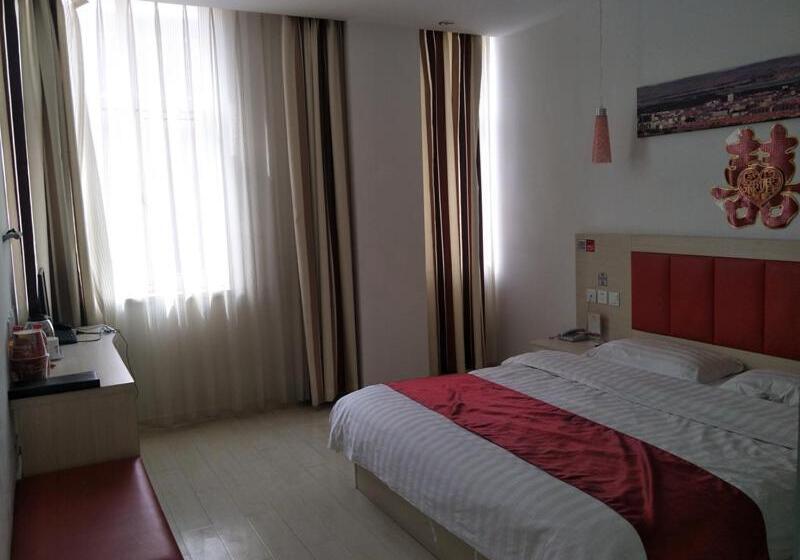 Номер Superior, Thank Inn Chain Hotel Hebei Zhangjiakou Guyuan County Yingbin Avenue