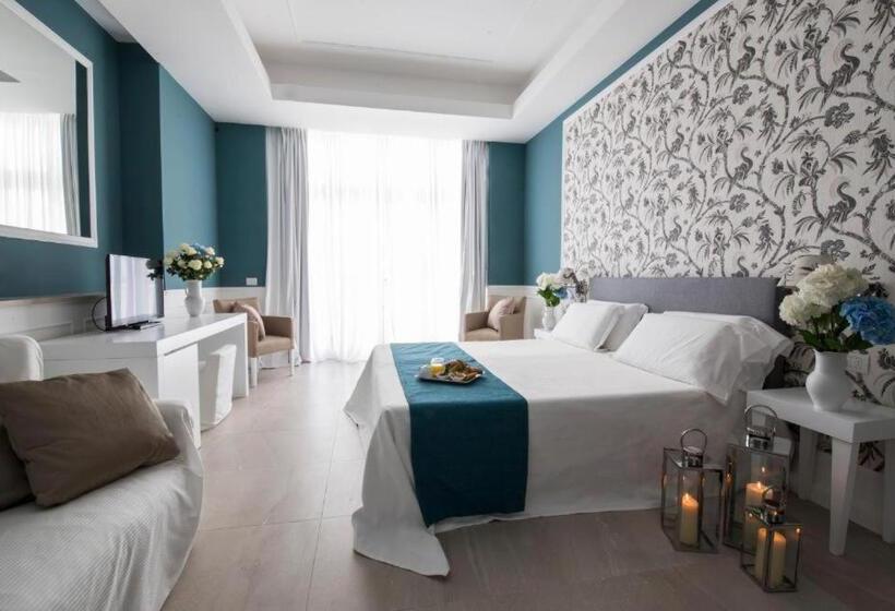 스위트 킹사이즈 침대, Bianco Riccio Suite