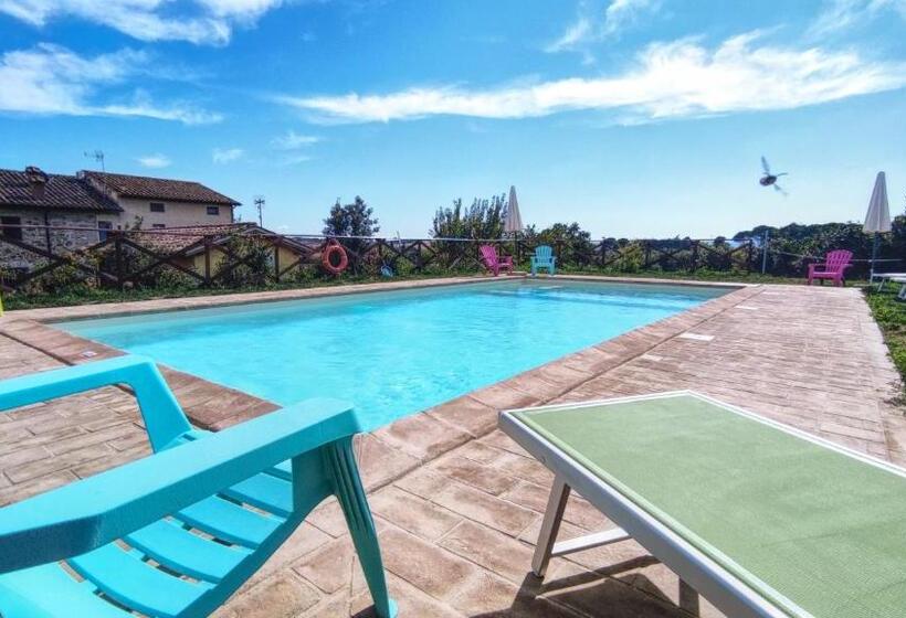 آپارتمان 1 خوابه با تراس, Fattoria Il Bruco