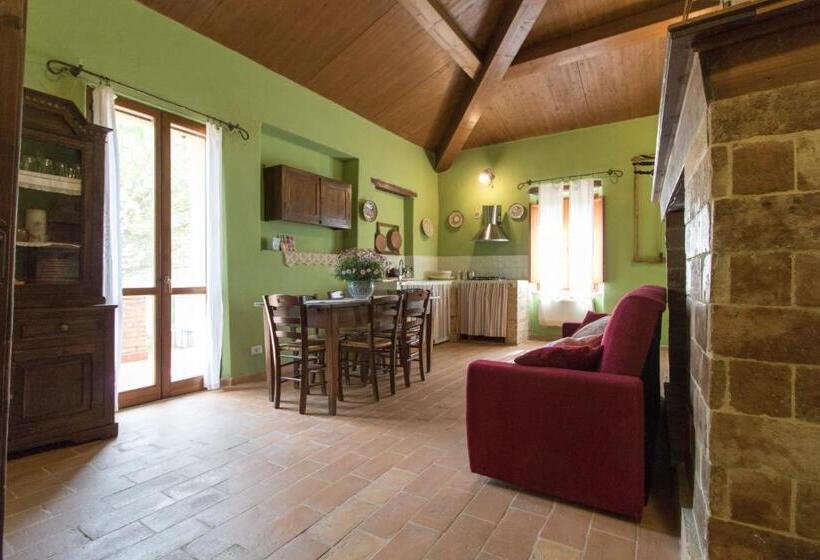 آپارتمان 1 خوابه با تراس, Fattoria Il Bruco