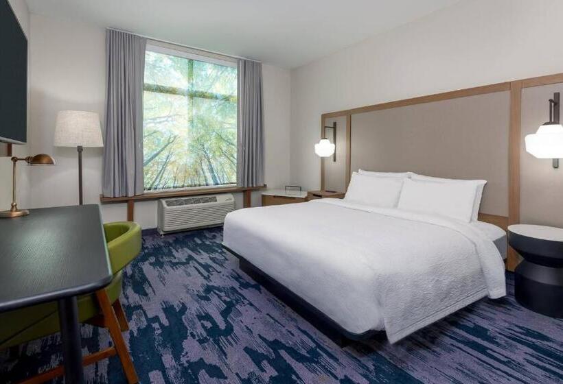 스탠다드 룸 킹사이즈 침대, Fairfield Inn & Suites Charlotte Monroe