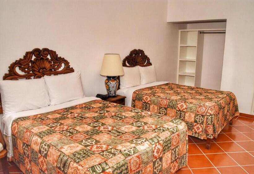اتاق استاندارد با 2 تخت دوبل, Spa Posada Tlaltenango