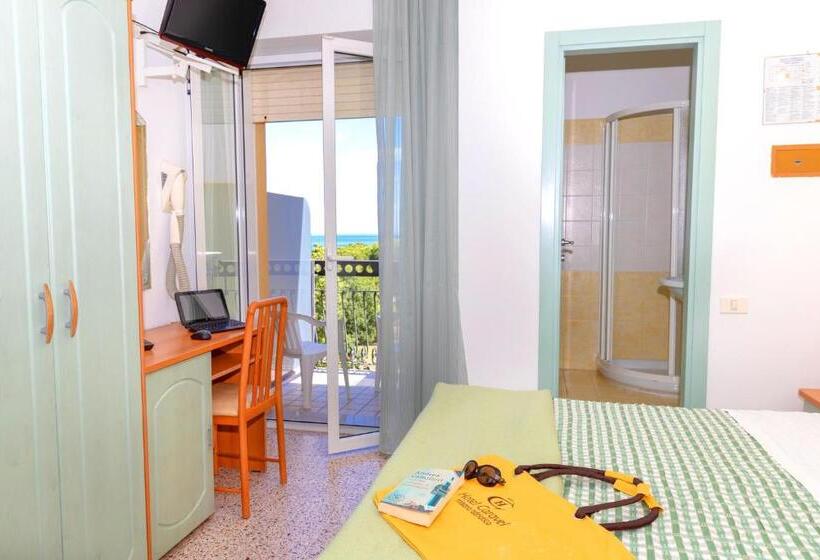 海景标准间带阳台, Caravel B&b