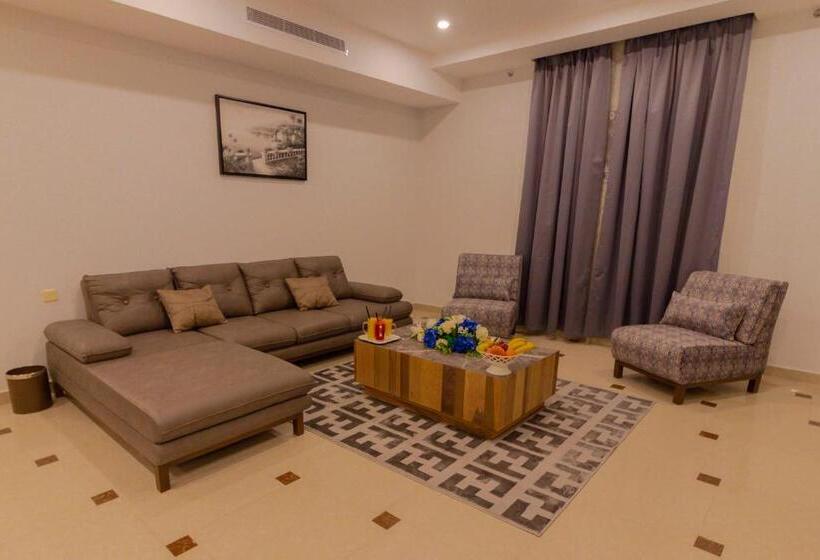 Апартаменты 2 Спальни, Nukhbat Al Makan Apartment