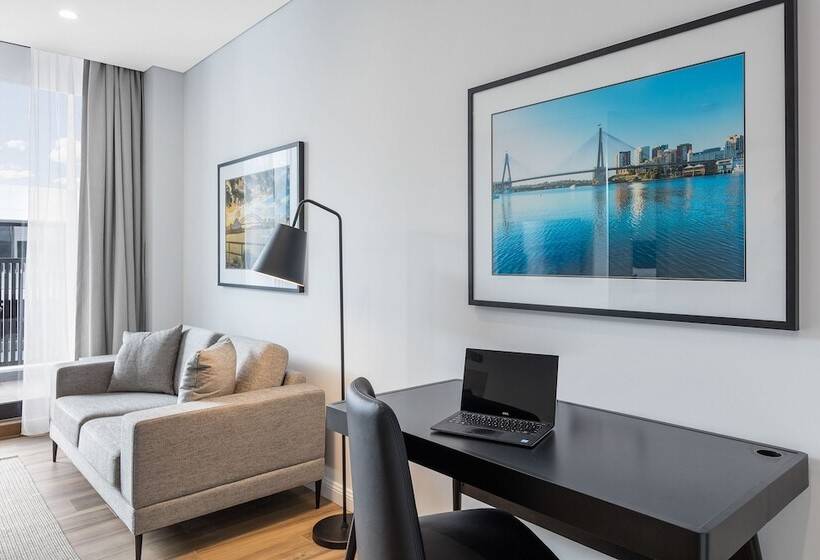 带大床的复式套间, Meriton Suites Coward Street, Mascot