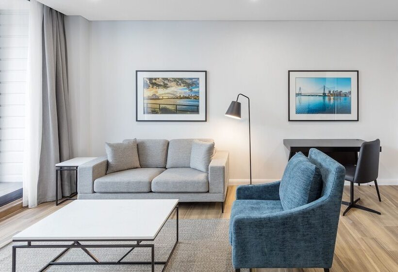 带大床的复式套间, Meriton Suites Coward Street, Mascot