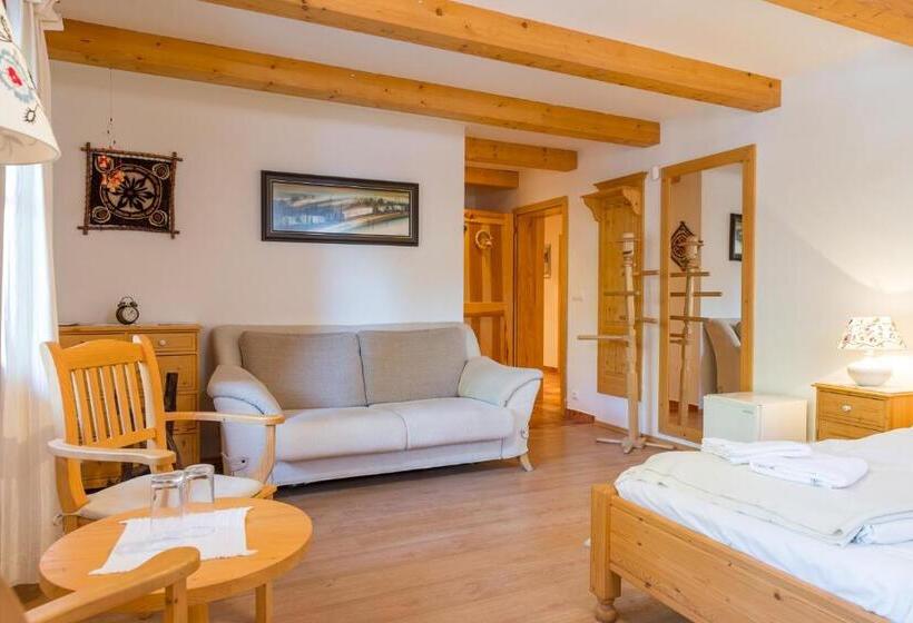 آپارتمان 1 خوابه همکف, Valašské Chalupy Resort