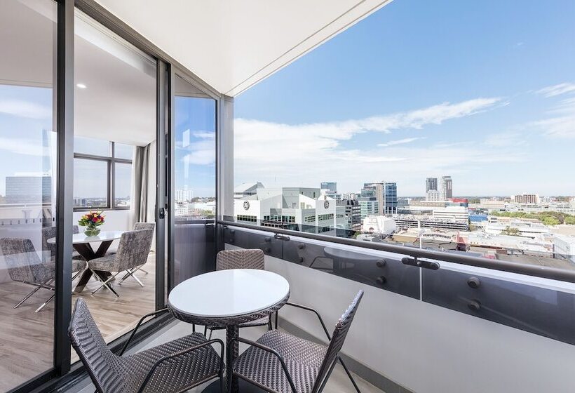 Люкс 2 Спальни, Meriton Suites Church Street, Parramatta
