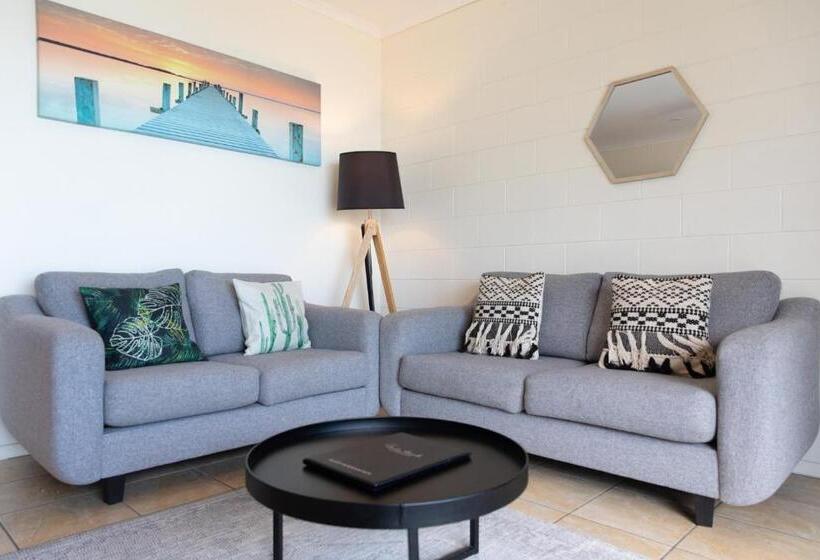 침실 2개 바다 전망 아파트, Whitsunday Waterfront Apartments