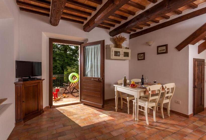 Апартаменты 1 Спальня с Террасой, Agriturismo Tre Querce