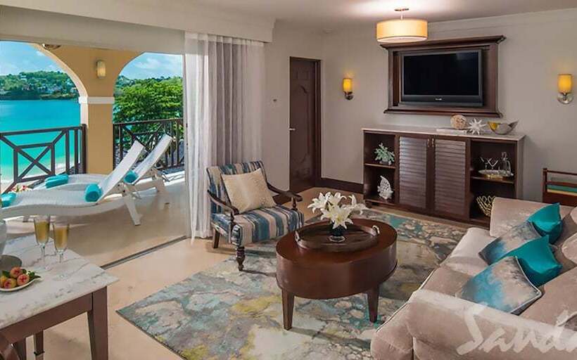 Deluxe Suite Sea View, Sandals Regency La Toc All Inclusive Resort And Spa   Couples Only