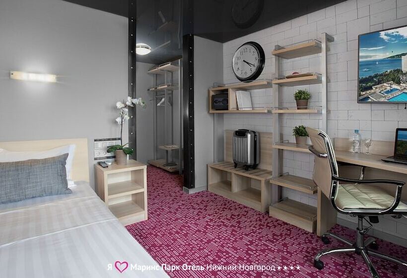 اتاق سوپریور یک تخته, Marins Park Hotel Nizhny Novgorod