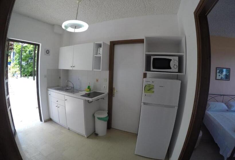 Апартаменты 2 Спальни Вид на Море, Corfu Andromaches Holiday Apartments