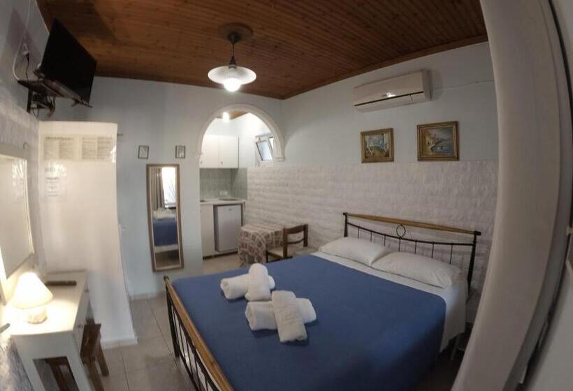 스탠다드 싱글 룸 바다 전망, Corfu Andromaches Holiday Apartments