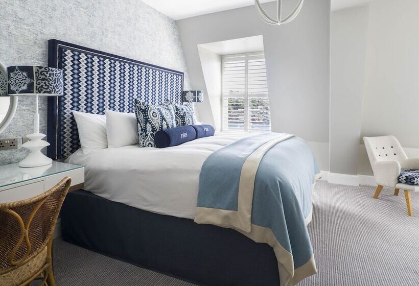 带海景的标准房, Harbour Hotel Fowey
