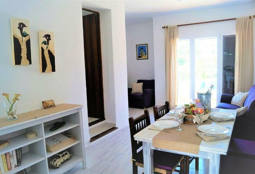 침실 1개 풀장 전망 아파트, Bungalow Playa D Or, 2