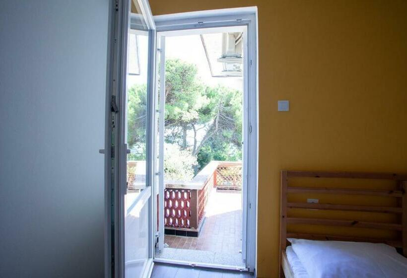اتاق استاندارد با سرویس بهداشتی مشترک, Hostel Trobenta In Oblak