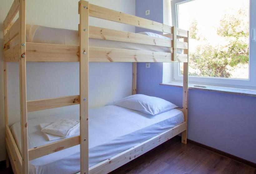 اتاق استاندارد چهارنفره با سرویس بهداشتی مشترک, Hostel Trobenta In Oblak