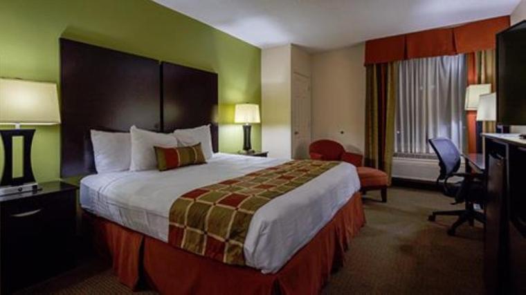 스탠다드 룸 킹사이즈 침대, Best Western Plus Huntersville