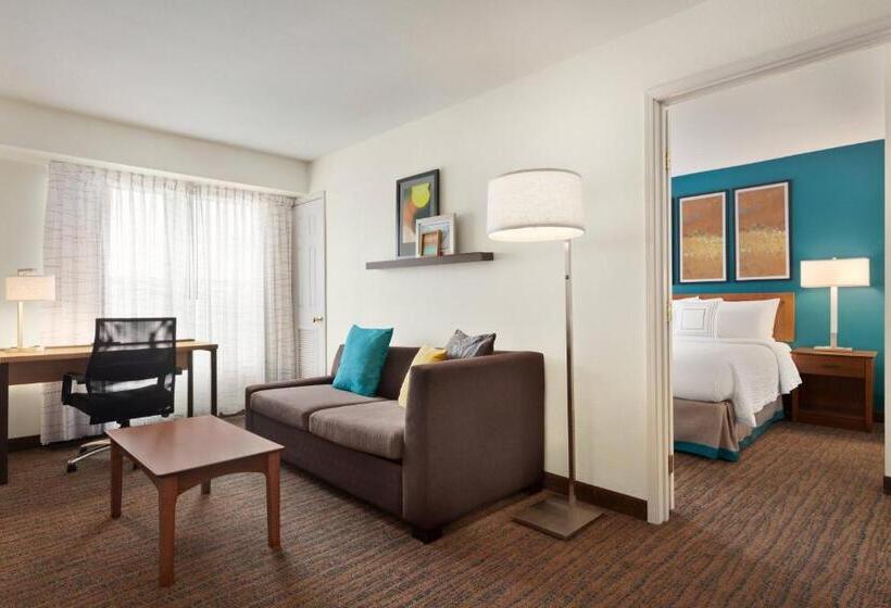 带2个卧室的套房, Residence Inn By Marriott Las Vegas Stadium Area