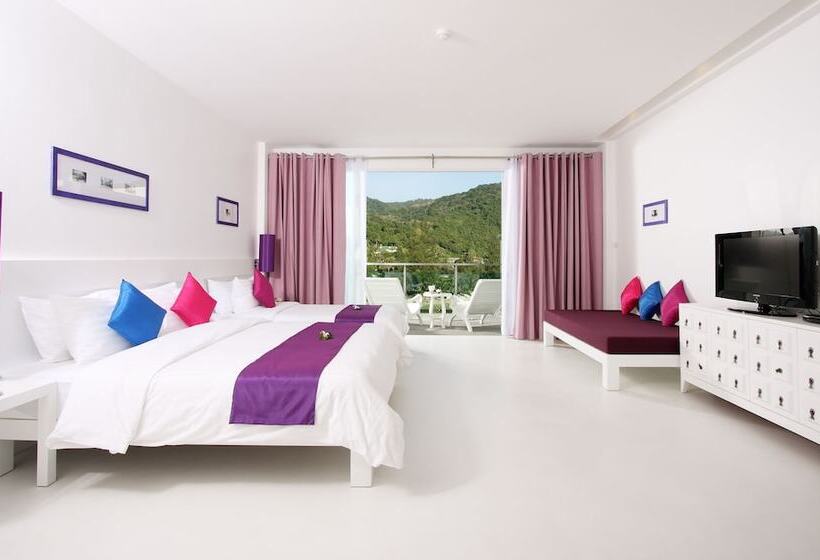 풀장 전망 디럭스 룸, The Old Phuket   Karon Beach Resort   Sha Plus