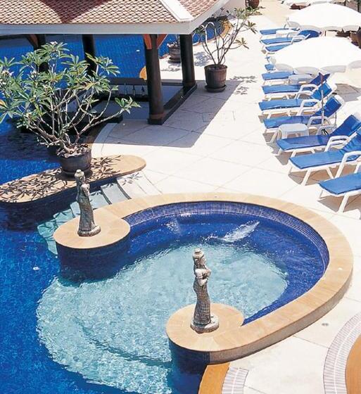 带泳池观景的豪华房, Kata Poolside Resort Sha Extra Plus