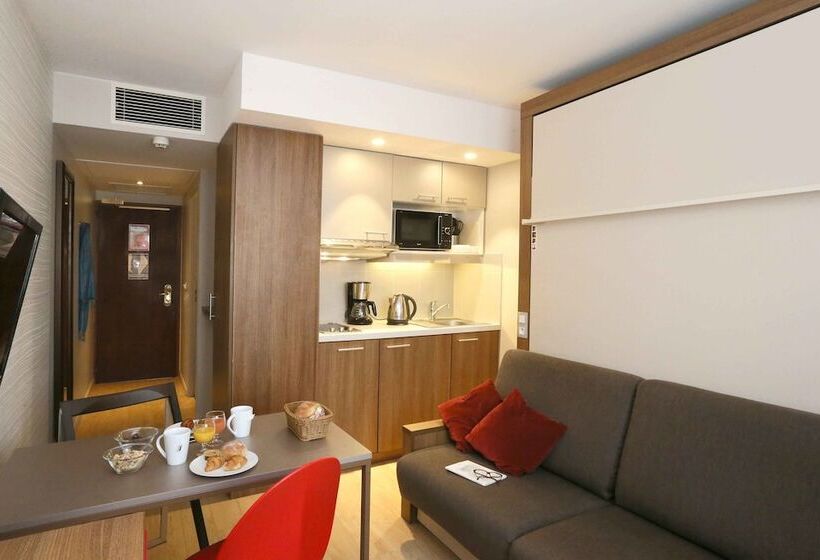Студия Стандарт Двуспальная Кровать, Adagio Original Thoiry Genève