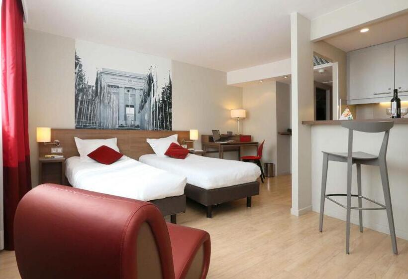 Апартаменты Superior 2 Спальни, Adagio Original Thoiry Genève