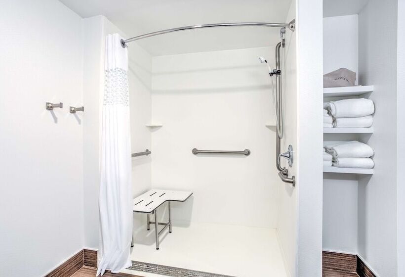 סטודיו סטנדרט מיטה זוגית, Hampton Inn & Suites Macon I 475