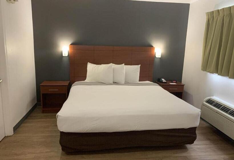 스탠다드 룸 킹사이즈 침대, Studio 6 Hampton, Va   Langley Afb Area