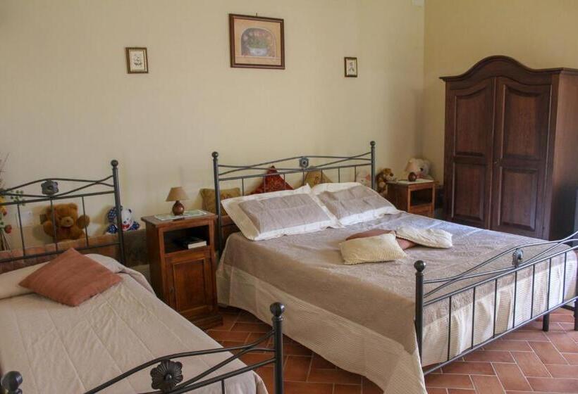 Апартаменты 1 Спальня Вид на Бассейн, Agriturismo Colle Verde