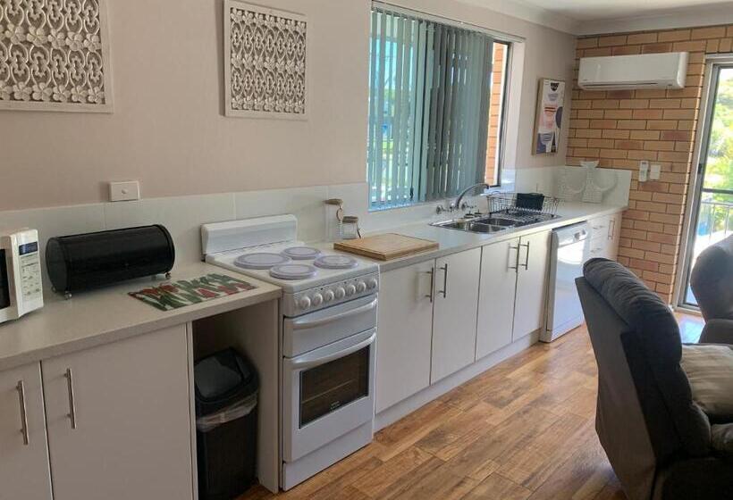 ２ベッドルームデラックスアパートメント, Beachlander Self Contained Holiday Apartments