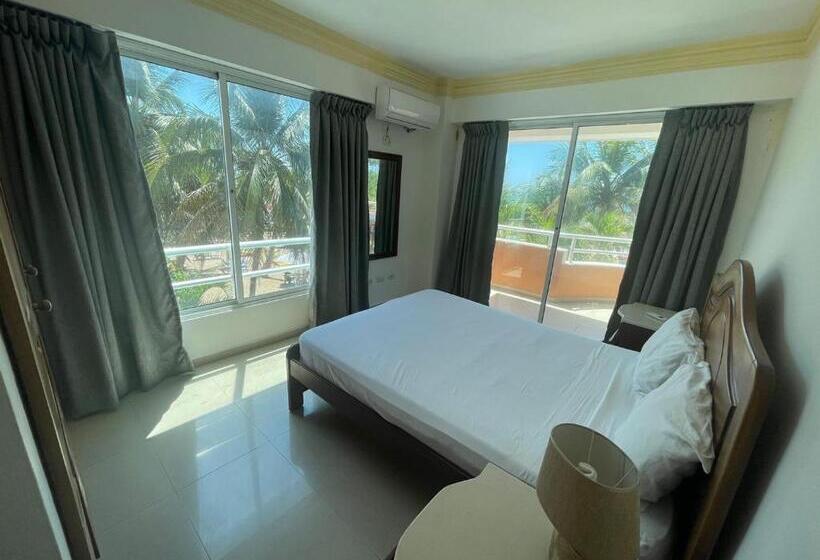 آپارتمان 2 خوابه با چشم‌انداز دریا, Aparta Hotel Caribe Paraiso