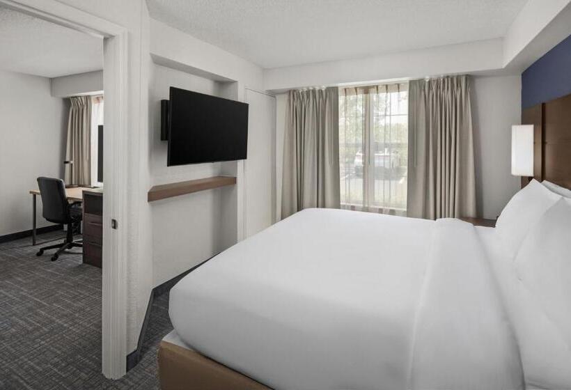 带大床的套房, Residence Inn By Marriott Orlando East/ucf Area