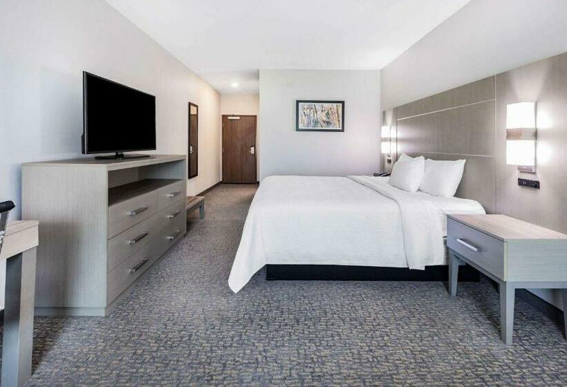 장애인을 위한 킹사이즈 침대 스탠다드 룸, La Quinta Inn & Suites By Wyndham Jackson Cape Girardeau
