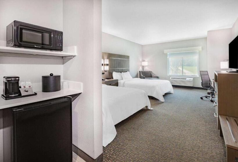 장애인을 위한 퀸사이즈 스탠다드 룸, La Quinta Inn & Suites By Wyndham Jackson Cape Girardeau